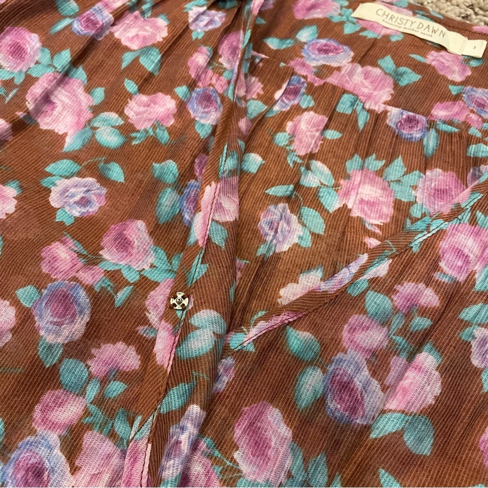 Christy Dawn, The Dawn Dress, Garnet Rose, Small - Picture 7 of 10